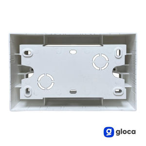 Gloca Universal 4P Cassettes de montage externe en plastique pour accessoires de câblage, lot de 3 - Product Image 4