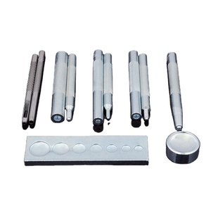 Tùy Chỉnh 11Pcs Thiết Lập Snap Nút Báo Chí Khuôn Công Cụ <span class=keywords><strong>Kit</strong></span> Cho Hướng Dẫn Sử Dụng Đinh Tán & Snap Ứng Dụng OEM Hỗ Trợ - Product Image 1