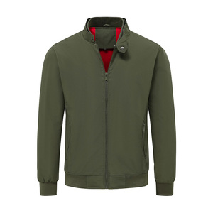 Chaqueta Bomber Gruesa Impermeable para Hombre con Cierre de Cremallera y Botones, Estilo Formal, Abrigo Informal para Suministro al por Mayor - Product Image 5