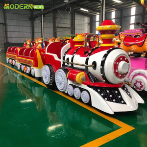 Trenes de atracciones del parque de diversiones Modern Rides, trenes para niños. - Product Image 3