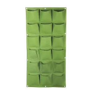 Tessuto Non tessuto appesa a parete verticale per piante <span class=keywords><strong>da</strong></span> coltivare <span class=keywords><strong>da</strong></span> giardino esterno fioriera per <span class=keywords><strong>fiori</strong></span> fioriere fioriere - Product Image 1
