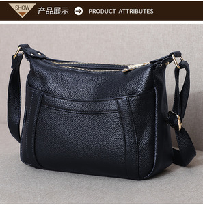 Sacs fourre-tout en cuir véritable de haute qualité pour femmes, sacs à main de créateurs, sacs à bandoulière de marques – Vente en gros - Product Image 3