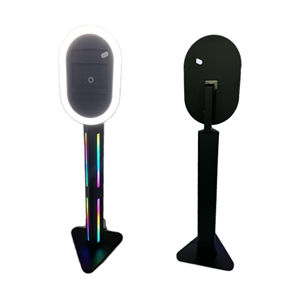 Cabina de Fotos para <span class=keywords><strong>iPad</strong></span> con Columna Triangular Elíptica - Compatible con iPads de <span class=keywords><strong>11</strong></span> y 13 Pulgadas; Panel Frontal Personalizable Disponible - Product Image 6