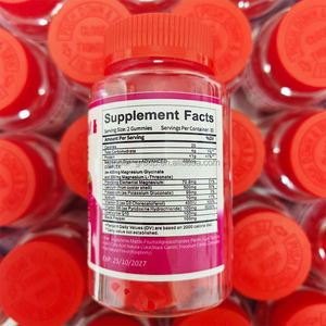 Gomitas de Melatonina para Dormir Profundamente Sin Azúcar de Marca Propia, 5 mg/10 mg, Alta Potencia, para el Estrés, con <span class=keywords><strong>GABA</strong></span>, Magnesio y Suplementos Naturales - Product Image 6