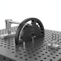 Table de soudage 3D multi-faces, établi modulaire à accès cinq côtés, plateforme en acier robuste