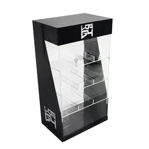 4 Lagen Perspex Aanrecht Hookah Pen Apparaten Display Rekken Op Maat Grote Acryl Sigarettenaansteker Display Stand