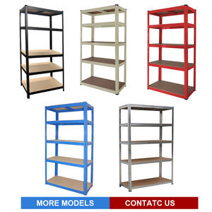 Étagère en bois sans boulons, facile à assembler, revêtement en poudre, galvanisé, Galva <span class=keywords><strong>Galba</strong></span>, capacité de 175 kg, vente en gros - Product Image 6