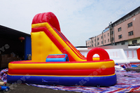 Vente d'usine Lilytoys - Château gonflable pour enfants, château rebondissant, château gonflable d'extérieur avec toboggan et obstacle