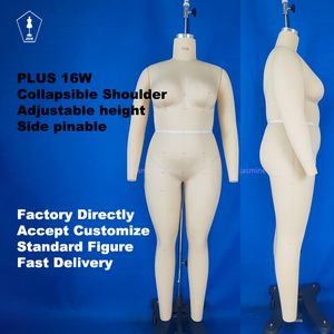 Maniquí Femenino de Cuerpo Completo Jasmine US de 16 Pulgadas y Forma de Vestir para Pruebas de <span class=keywords><strong>Modista</strong></span> - Product Image 3