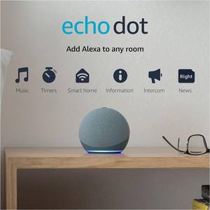 Echo Dot 5 de Quinta Generación, Altavoz Inteligente con Reloj y <span class=keywords><strong>Alexa</strong></span>, Control por Voz, Control por Aplicación, Compatibilidad con Hogar Inteligente - Product Image 3