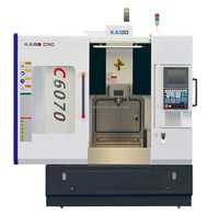 Machine de gravure et de fraisage à portique vertical DC-6070 de haute précision pour le finissage d'électrodes, à broche unique