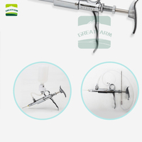 Gran granja ajustable 5ml jeringa veterinaria reutilizable inyección continua automática para aves de corral cría de animales esenciales