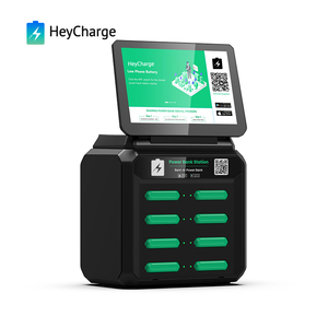 Có thể sạc lại di động điện thoại di động Trạm Sạc nhanh chóng sạc dễ dàng mang theo ngân hàng điện máy bán hàng tự động cho thuê trạm - Product Image 6