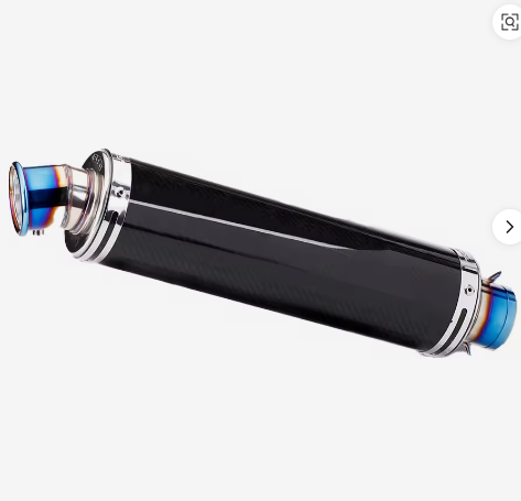 51mm STB Universal Motorcycle Exhaust Pipe Muffler Carbon Fiber Muffler for RC390 TMAX530 XMAX300 CBR500f Xsr700 R25 R15v