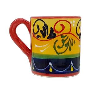 Tasses à café ou à thé espagnoles décorées à la main par lot de deux 9 cm X 8 cm Nouvelle <span class=keywords><strong>poterie</strong></span> en céramique traditionnelle <span class=keywords><strong>espagnole</strong></span> faite à la main - Product Image 2