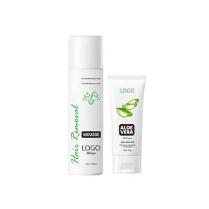 Crème et Spray Dépilatoire Personnalisables 60g & 150ml – Hydratant à l'Aloès, à base d'Extrait Naturel d'Aloe Vera - Product Image 1