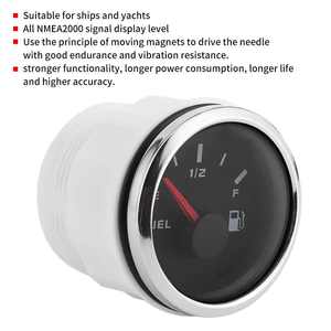 Jauge de niveau de carburant numérique NMEA2000 52 mm, <span class=keywords><strong>instrument</strong></span> à aiguille pour bateaux et yachts - Product Image 4