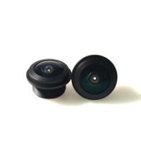 1.98mm F1.8 175 °   Objectif ultra grand angle M12 OKS-3604-A65-650 étanche IP68 2G4P+IR pour caméra de sécurité panoramique de voiture 2MP