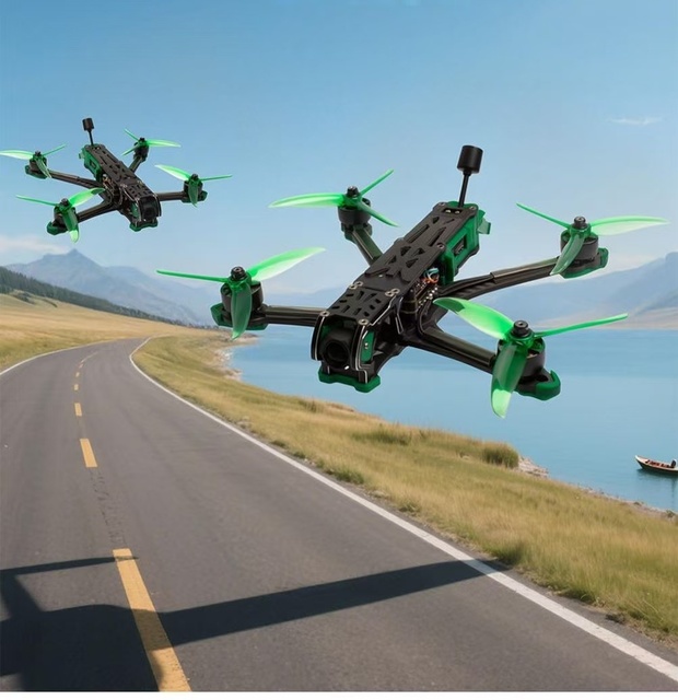 Hot Sale 5 Inch FPV Drone Long Range 2KM 15Min Flight Time BNF PNP Racing Quadcopter with HD Camera