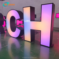 Lettres lumineuses LED décoratives sur pied, personnalisées en usine SP SIGN, 2ft, 3ft, 4ft, 5ft, pour enseignes et décorations