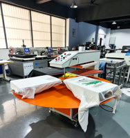 Presse à Chaud Rotative Semi-Automatique Pneumatique CE Certifiée 40x60cm pour Impression DTF – Nouveau Modèle Grand Format