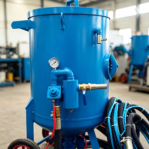 Máquina de Arenado Industrial Portátil para Tratamiento de Superficies Finas en Piezas Metálicas - Product Image 2