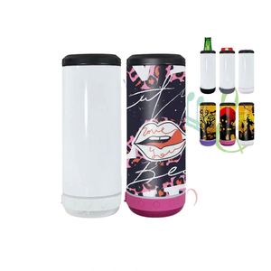 Botella Térmica 4 en 1 de Acero Inoxidable de 16 oz, Enfriador de Bebidas de 4 Horas, Mini Altavoces Inalámbricos, Carga USB, Sublimación - Product Image 2