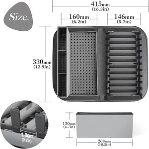 Nuevo Tapete Multifuncional de Microfibra para Secar Platos, Tapete Plegable para Escurridor de Platos de Cocina - Product Image 3