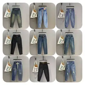 OEMODM procesamiento personalizado almacenamiento de calor lápiz pantalones invierno cálido jeans seco transpirable mujeres jeans