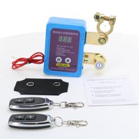 Disjoncteur de batterie à distance 240A 12V avec indicateur de tension LED et interrupteur de mise en marche automatique