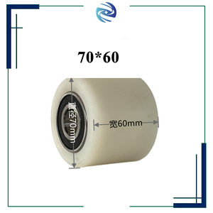 Ruote di carico in <span class=keywords><strong>Nylon</strong></span> con Jack per Pallet di diverse dimensioni disponibili ruote per carrelli elevatori coppia con cuscinetti 6204 - Product Image 5