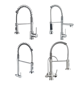 Basin Bathroom Sink Faucet Brushed Water