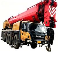 Grúa sobre Camión XCT80 de 80 Toneladas Usada, Altura de Elevación de 5000m, Motor Scania, Bomba de Cilindro Hidráulico Máx. Capacidad de Carga 85, Exportación a China