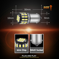 Usine JiaChi pour Chevrolet Ford Auto Car Part Super Bright BA9S Lights Side Marker Corner Tail Lamp 3014chip Fog Light