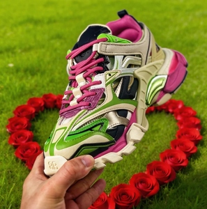 Chaussures décontractées de haute qualité pour femmes et hommes, respirantes, épaisses, style sportif, tendance mode, dessus en cuir véritable - Product Image 5