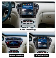 Sistem Multimedia Mobil 4G LTE Wifi Android 8+128g untuk Peugeot 607 2004-2010 Kamera 360 Mobil dengan DSP GPS BT