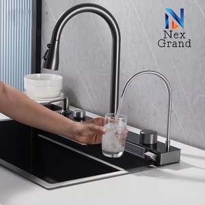 di qualità Premium in acciaio inox 304 lavello da cucina singola ciotola rettangolare lavabo con Nano superficie foro singolo - Product Image 6