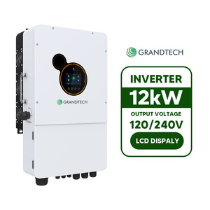 Sistema de Energía Solar Híbrido SRNE de 10KW/12KW, 48V, 120/240V, Onda Sinusoidal Pura, MPPT, Pantalla Táctil LCD, Fase Dividida - Product Image 2