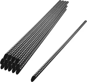 24'' Ground Rebar Stakes Heavy Duty Hook Ground Anchors