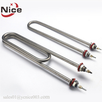 230 v U industrial de tipo tubular calentador de mgo máquina de llenado de polvo de horno o