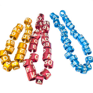 Aluminium vogelbeenringen, ringen voor vinken, duivenringen, duivenbeenringen te koop - Product Image 2