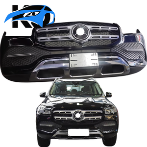 Conjunto de Parachoques Delantero Original Usado GLS A1678809200 A1678809300, Parrilla Inferior de Parachoques, Parachoques Original para <span class=keywords><strong>Mercedes</strong></span> <span class=keywords><strong>Benz</strong></span> GLS X167 - Product Image 1