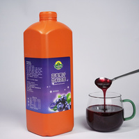 Czseattle Bosbessen Vruchtensap Siroop Geconcentreerd Vruchtensap Fruit Gearomatiseerde Drank & Drank Voor Bubbelthee Winkel