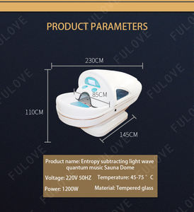 Ozon sauna spa kapsülü zayıflama makinesi PEMF terapi cihazı ev ve salon için uzak kızılötesi termal spa kapsül - Product Image 6