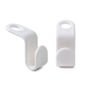 Crochets de connexion pour cintres, organisateur de garde-robe empilable blanc, gain de place, pour cintres en bois, boucles multifonctions - Product Image 5