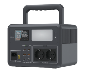 पोर्टेबल 600w लाइफ 4 एमपीपी पावर बैंक शुद्ध साइन वेव बाहरी बैटरी ऊर्जा भंडारण - Product Image 1