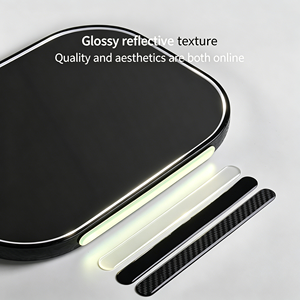 Pickleball Paddle Weighted Tape Edge Guard Anti-Collision <b>Strip</b> For Paddle Head Protection Scratch Resistant Stability - Product Image 4