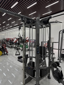 Système de croisement de câbles multi-stations 8 postes pour entraînement complet, équipement de fitness commercial pour salle de sport, <span class=keywords><strong>poulie</strong></span> réglable CE ISO - Product Image 3