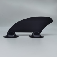 Aileron latéral de SUP de 4 pouces à profil bas pour planche à pagaie gonflable, aileron de remplacement pour eau peu profonde, accessoires de planche de surf en PVC, modèle