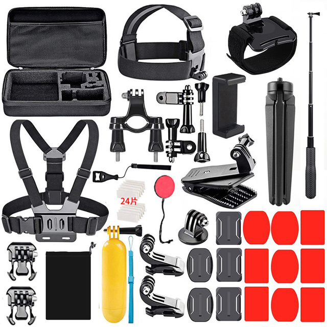 Professional Video Accessory Set for 6 7 8 9 10 11 & 12 Compatible with for DJI for Canon for Action & Sports Cameras